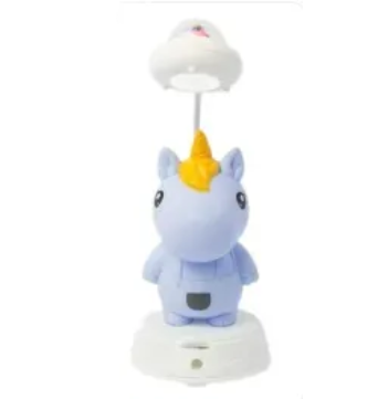 Lámpara De Mesa De Noche Diseño Unicornio