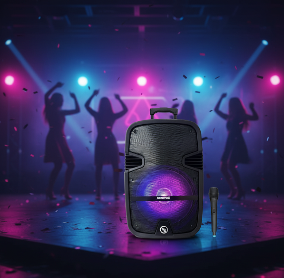 Cabina De Sonido Recargable 12" Sonivox Vs-Ss2285