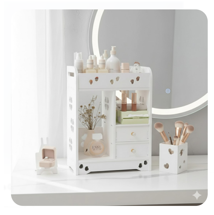 Estante Organizador De Maquillaje 40CM