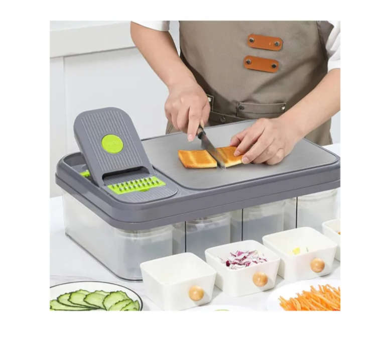Picador De Verduras Con Recipientes CORE 6
