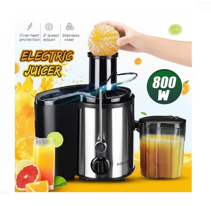 Extractor De Jugos Automático Sokany SK-4000