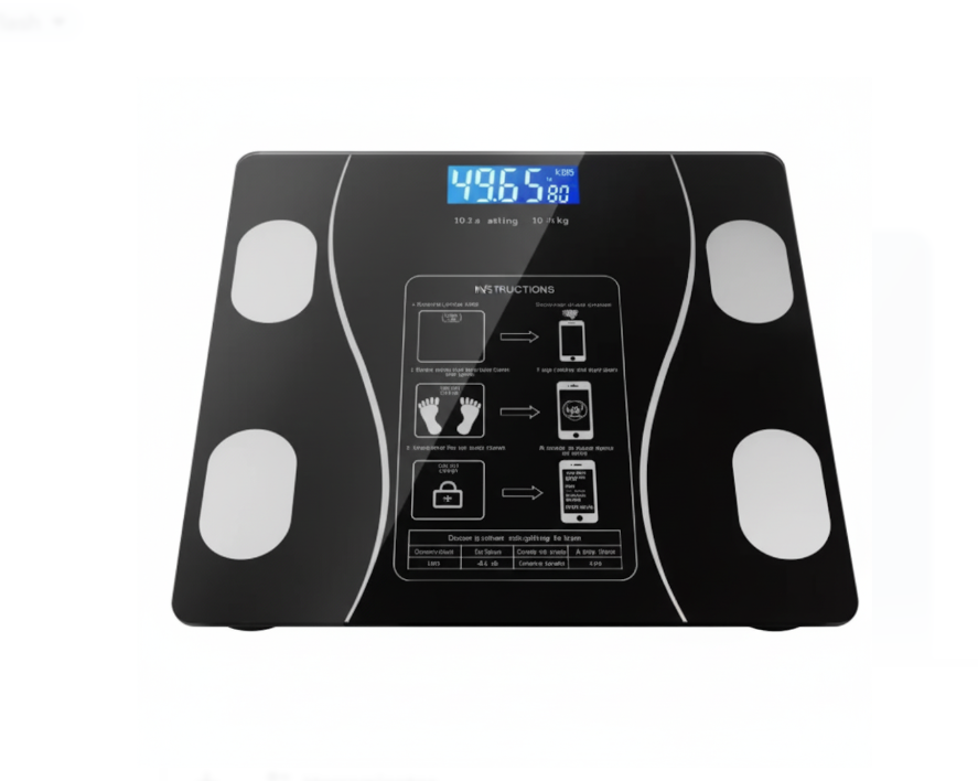 Bascula Inteligente Pesa Bluetooth Vidrio Templa Digital App