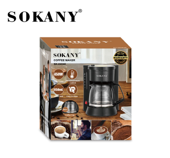 Cafetera Eléctrica Sokany SK-04048