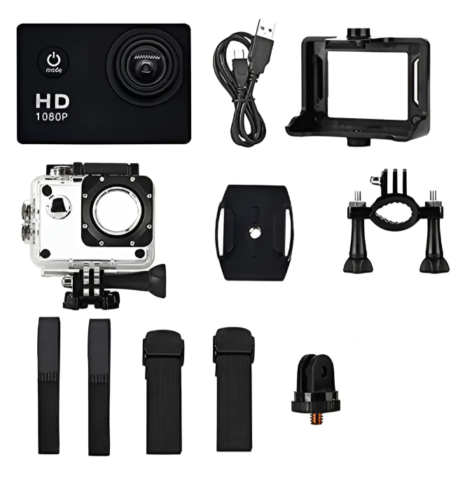 Cámara Deportiva Sports Hd Go Pro 1080p