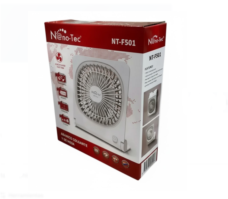 Ventilador Plegable De Bajo Ruido Ref:NT-F501