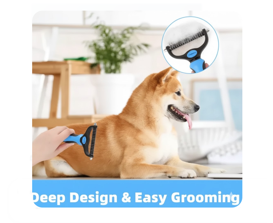 Cepillo Pet Croming Removedor Cortanudos  Para Mascotas