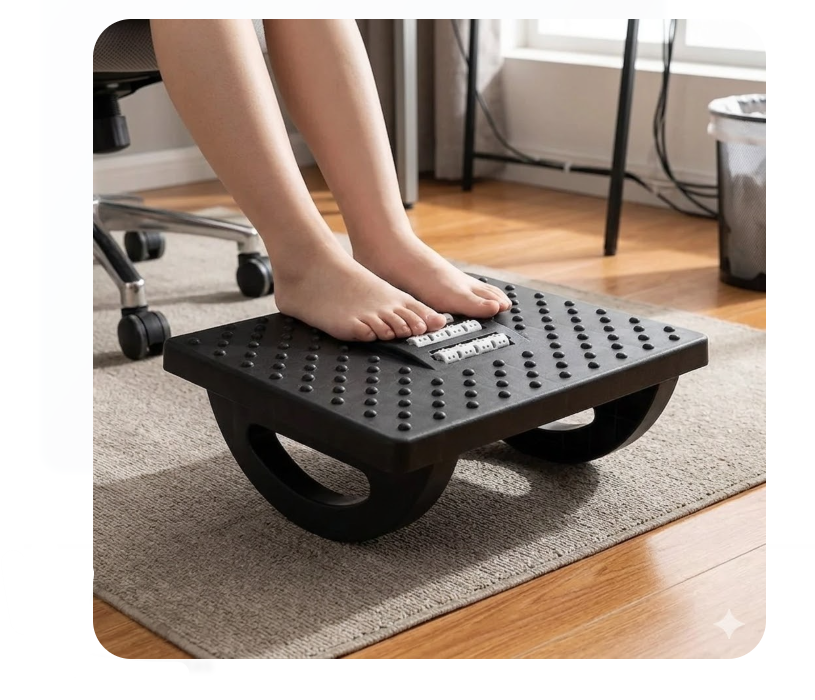 Reposapiés Ergonómico Antideslizante Para Oficina JD2325