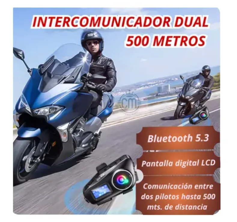 Audífono Intercomunicador Inalámbrico Ref:Q58 Max