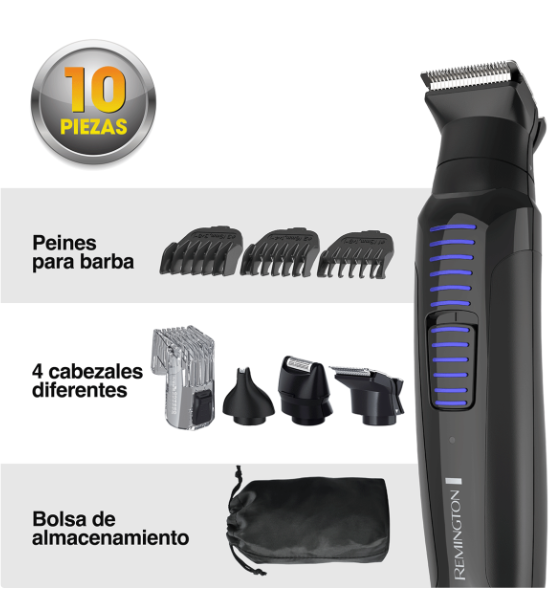 Cortadora Personal Remington Recargable Kit Todo en 1 PG6125
