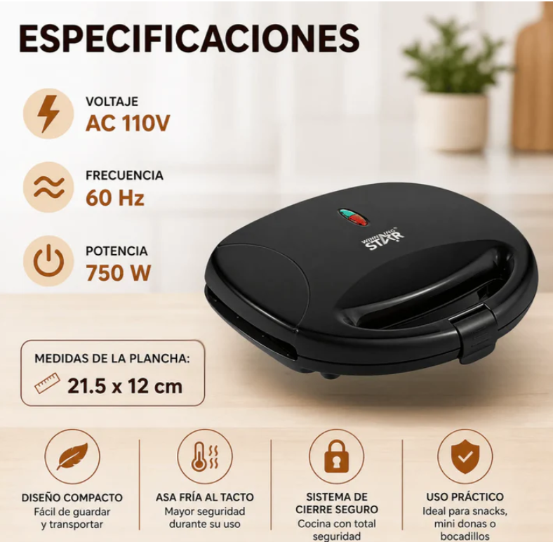 Máquina Para Hacer Donas Winning Star ST-2123