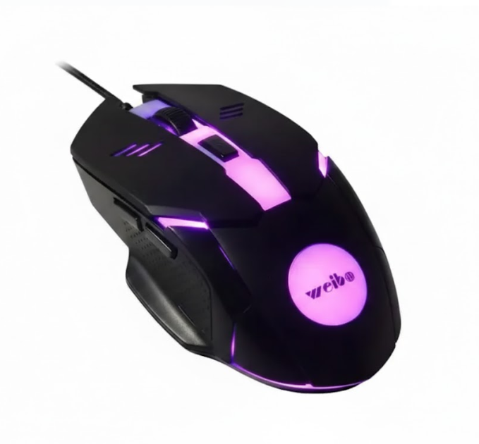 Combo Teclado Y Mouse Gamer Ref:Wb-550 Luces