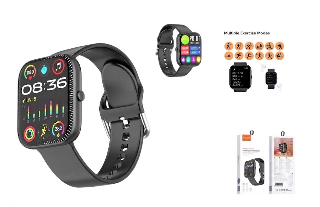 Reloj Inteligente Vidvie Con Pantalla Táctil SW1618
