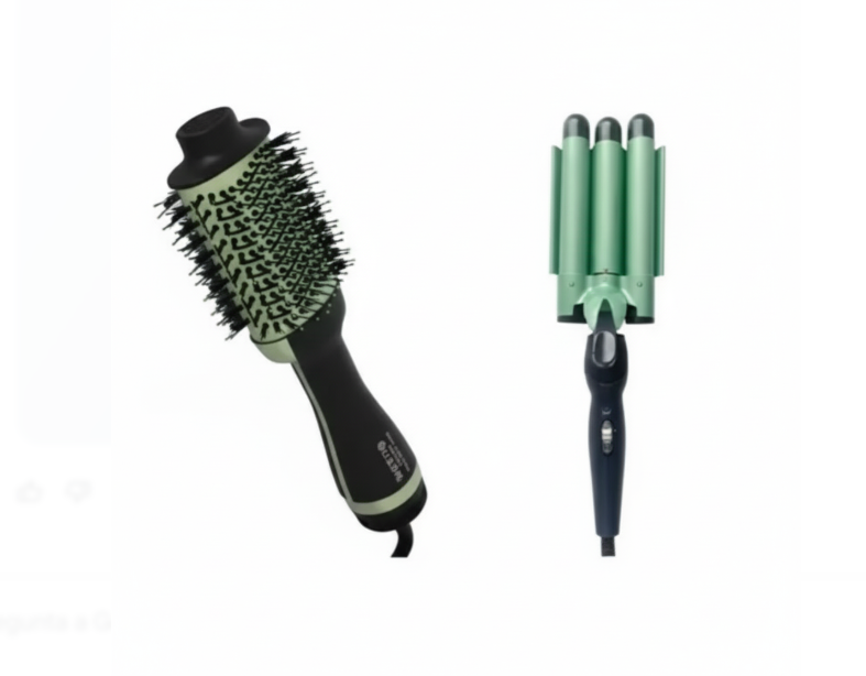 Combo Cepillo Secador Aguacate y Pinza 3 Tubos Aguacate 2507
