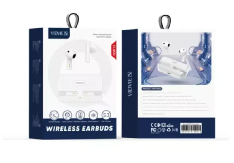 Audífonos Auriculares Recargables Vidvie Ref:QW13