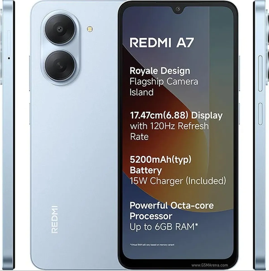 Celular Xiaomi Redmi A7 4G 3+64GB + Obsequio Audífonos Inalámbricos