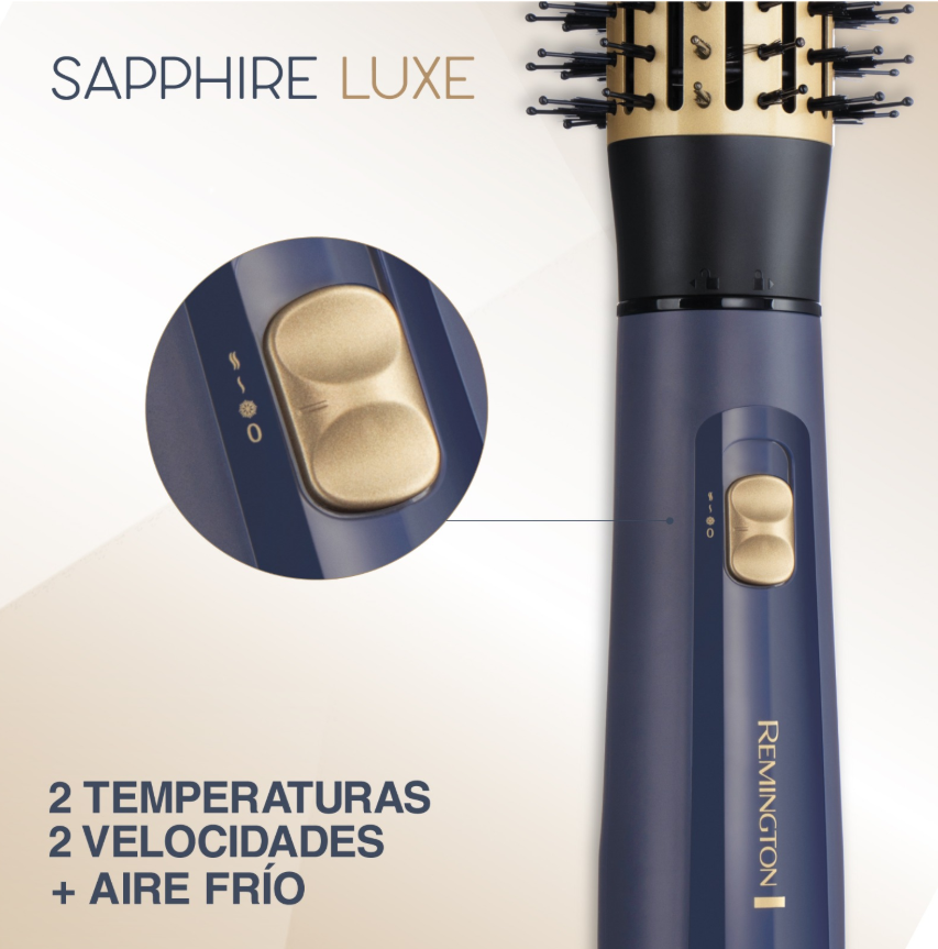 Cepillo De Aire Y Multiestilizador Remington Sapphire Luxe