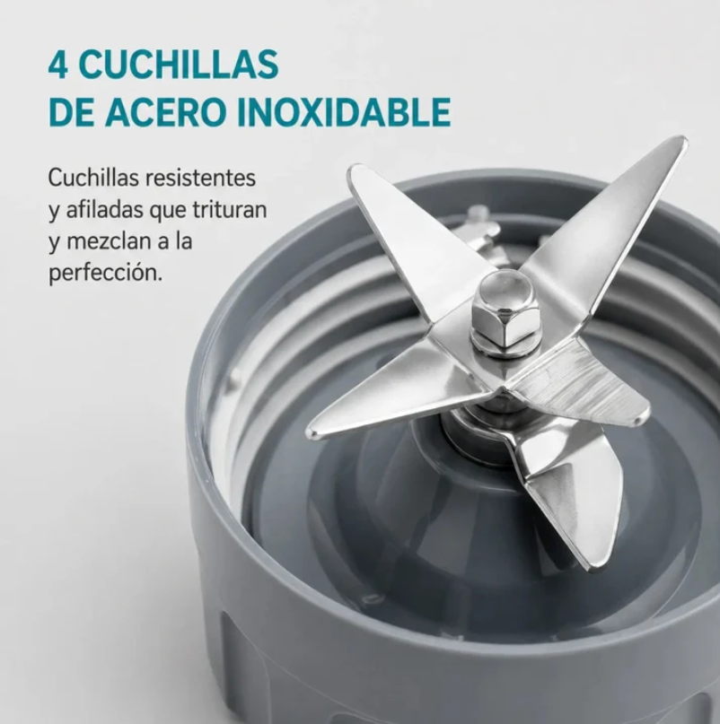 Licuadora Multifuncional 2 En 1 Winning Star 1.8L Con Triturador ST-2083