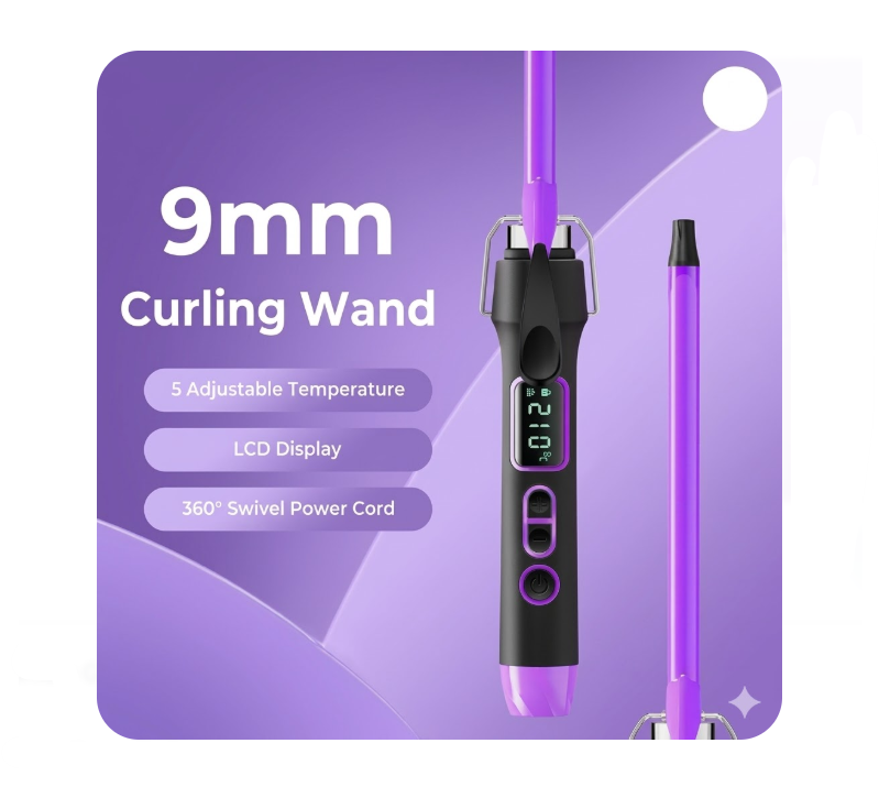 Pinza Rizadora Para Cabello Promozer MZ-2230
