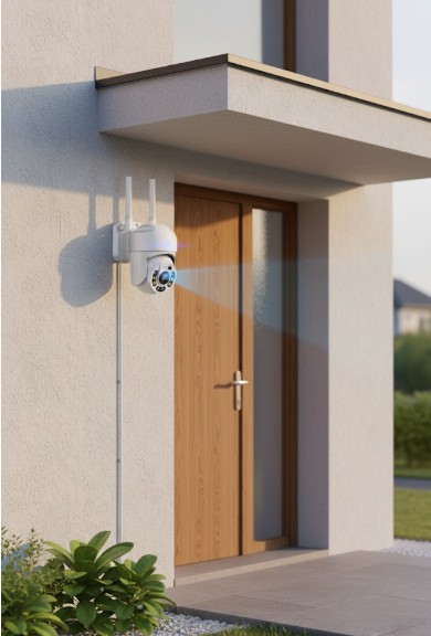 Cámara De Vigilancia Rotación 360° Y Audio Bidireccional TM Ref:TC21-BA1B3-XB