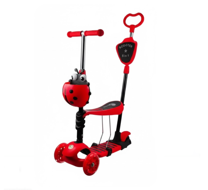 Patineta Scooter Mariquita Musical Con Luces