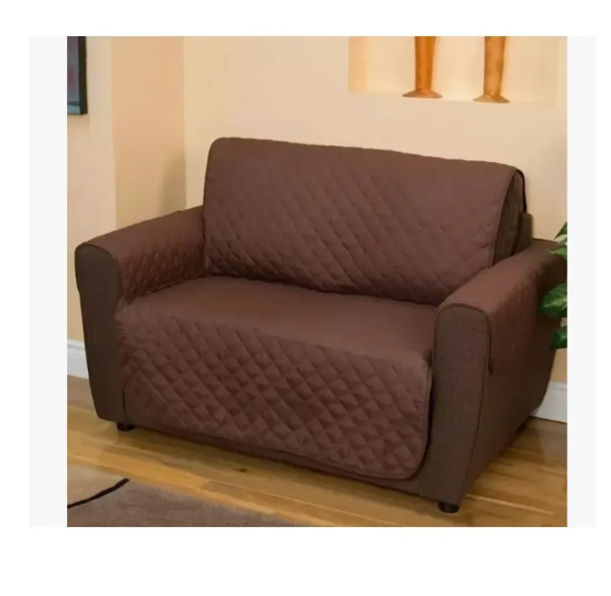 Forro Protector Para Sofá Doble Faz Cubre Sofá 2 Puestos Lavable