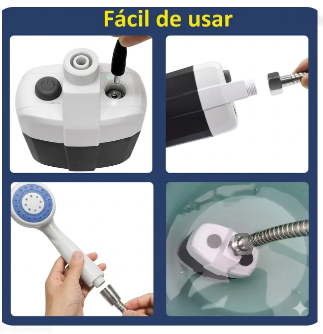 Ducha Portatil Recargable 1.5M