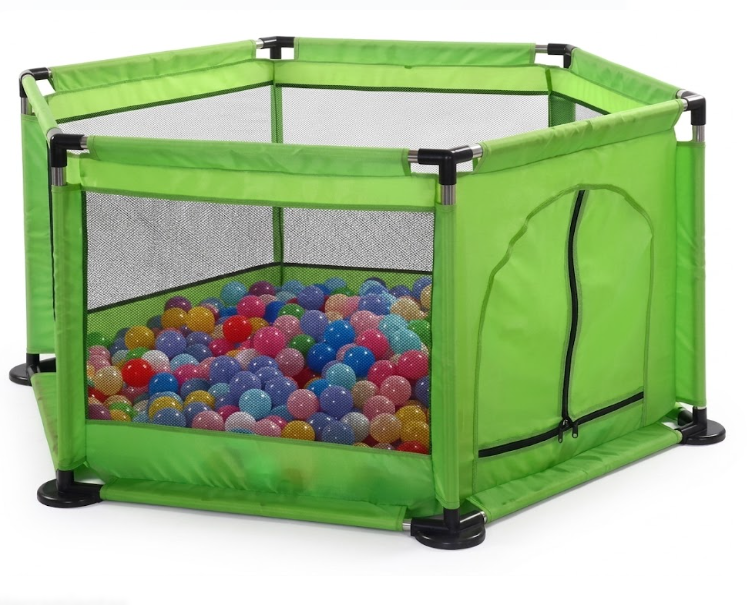 Piscina De Pelotas Para Niños Armable 1.2m X 60 Cm + 30 Pelotas