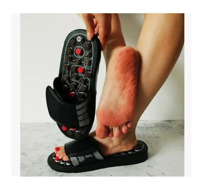 Sandalias Masajeadoras Reflexología Cuidado Planta Pie Unisex Ref:PRLA-248