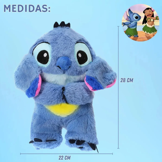 Peluche Stitch Que Respira Y Calma La Ansiedad