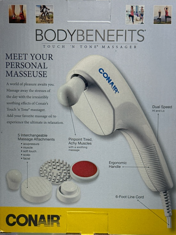 Masajeador Conair Touch N Tone Massager HM14