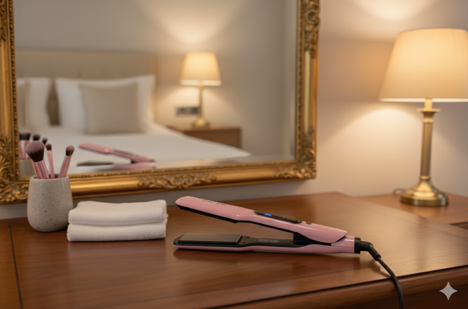 Plancha Cerámica Alisadora Pantalla Digital Ref:Ms-5299 Marske