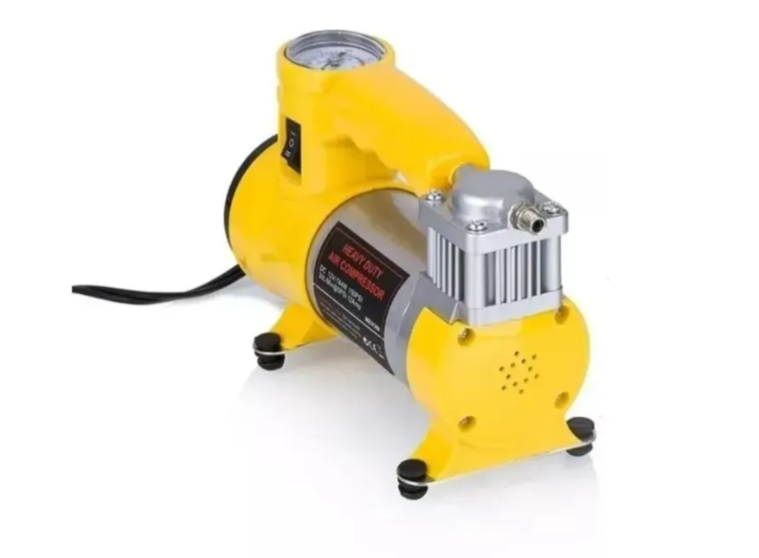 Compresor De Aire Automático De Carro Color Amarillo PRLA-212