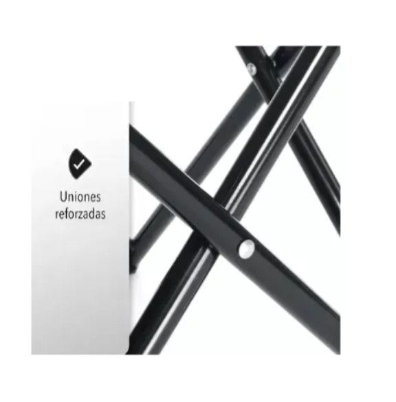 Silla Plegable Con Soporte Para Brazo Camping Exterior Playa