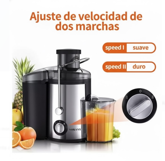 Extractor De Jugos Automático Sokany SK-4000