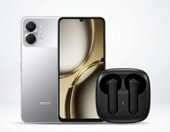 Celular TECNO Spark GO 3 4Gb 128Gb + Obsequio Audifonos Inalambricos