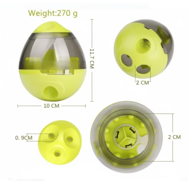 Pelota Dispensador Comida Snack Para Mascotas Eating Sport