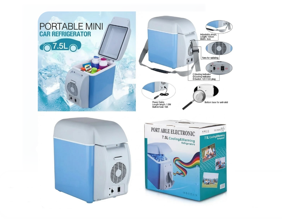 Mini Refrigerador Para Auto Nevera Portátil