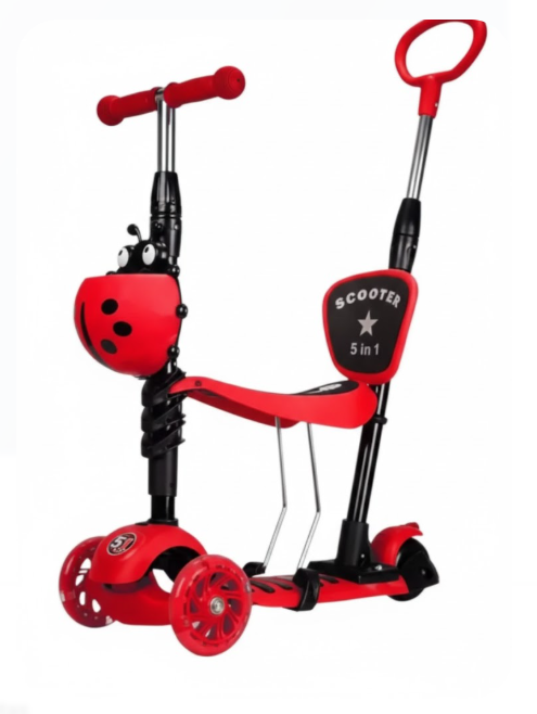 Patineta Scooter Mariquita Musical Con Luces