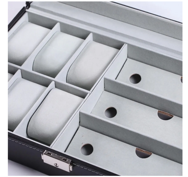 Estuche Organizador De Relojes y Gafas W75-BW75-C