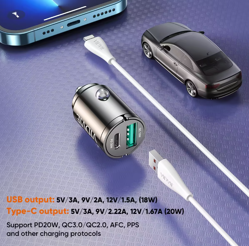 Cargador Vidvie CC522C TC