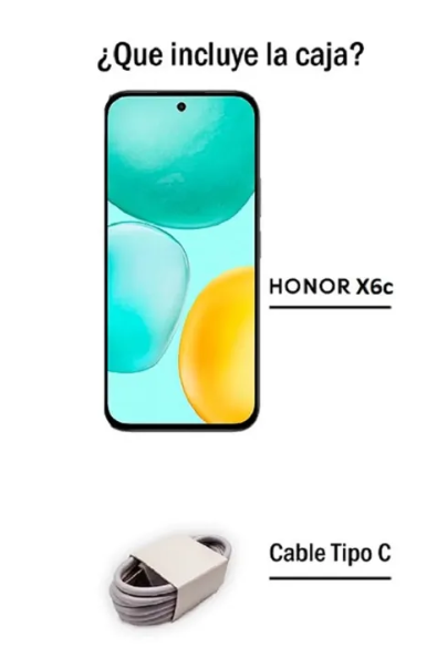 Celular HONOR X6C 8Gb 256Gb + Obsequio Audífonos Inalámbricos