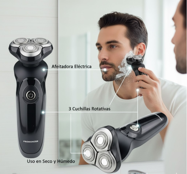 Maquina Patillera Mozer Recargable MZ-1153