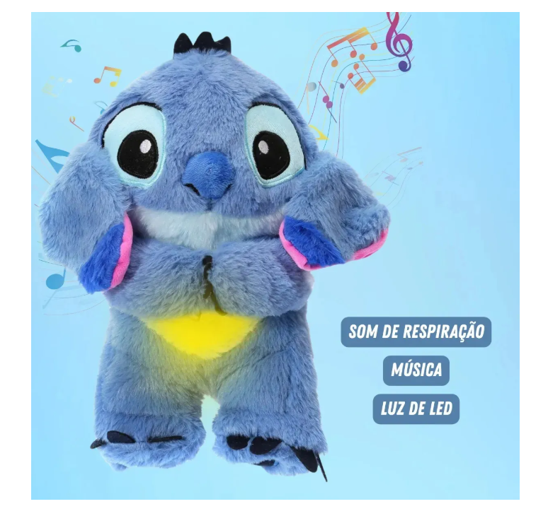 Peluche Stitch Que Respira Y Calma La Ansiedad