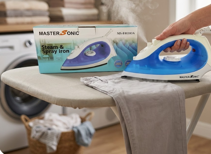 Plancha Para Ropa Master Sonic Ref:MS-ED1128A