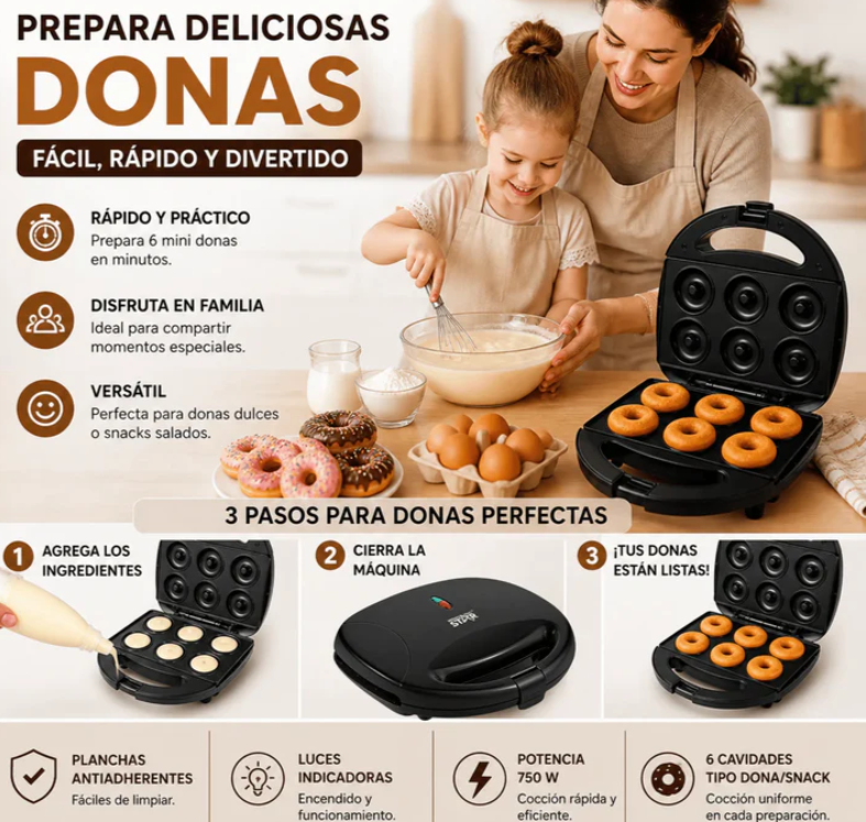 Máquina Para Hacer Donas Winning Star ST-2123
