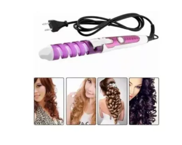 Encrespador De Cabello Pinza Rizadora Professional Ref:WA-8558