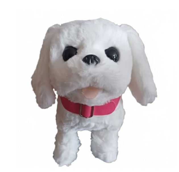 Perro Peluche Interactivo Camina Y Ladra