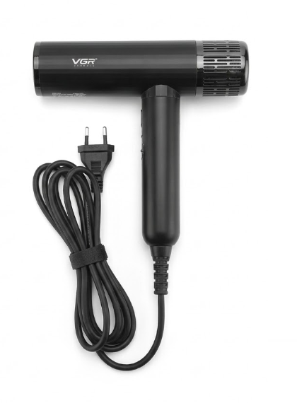 Secador De Cabello Vgr V-427 Negro