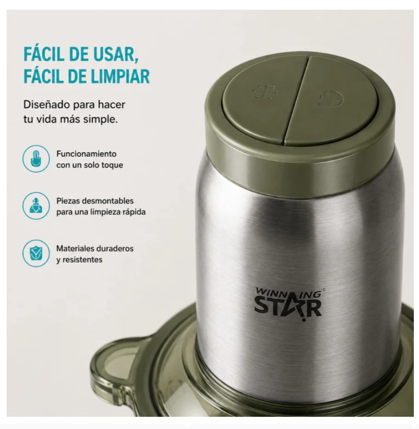 Procesador De Alimentos Winning Star 3L ST-2371