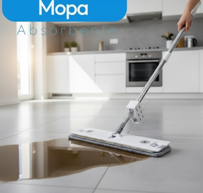Trapeador Auto Escurridor + Mopa TB-45CM